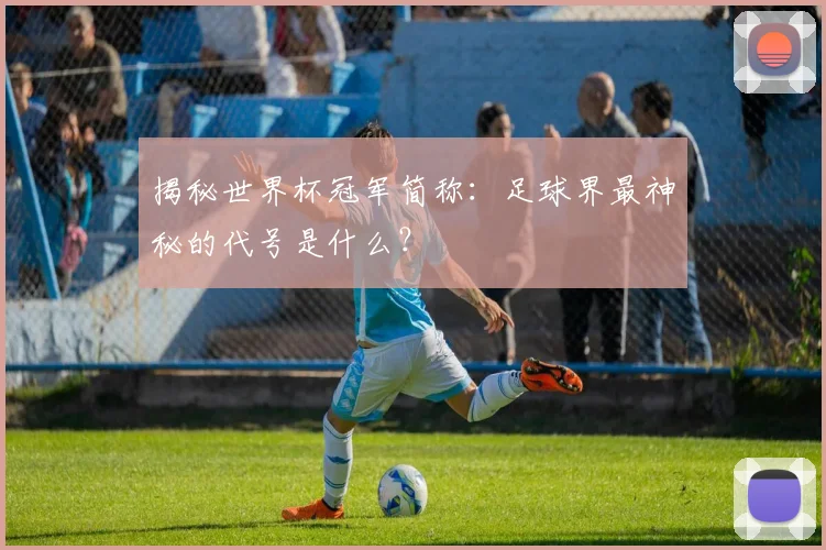 揭秘世界杯冠军简称:足球界最神秘的代号是什么?